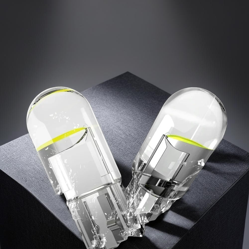 10PCS T10 W5W LED Car Bulbs White