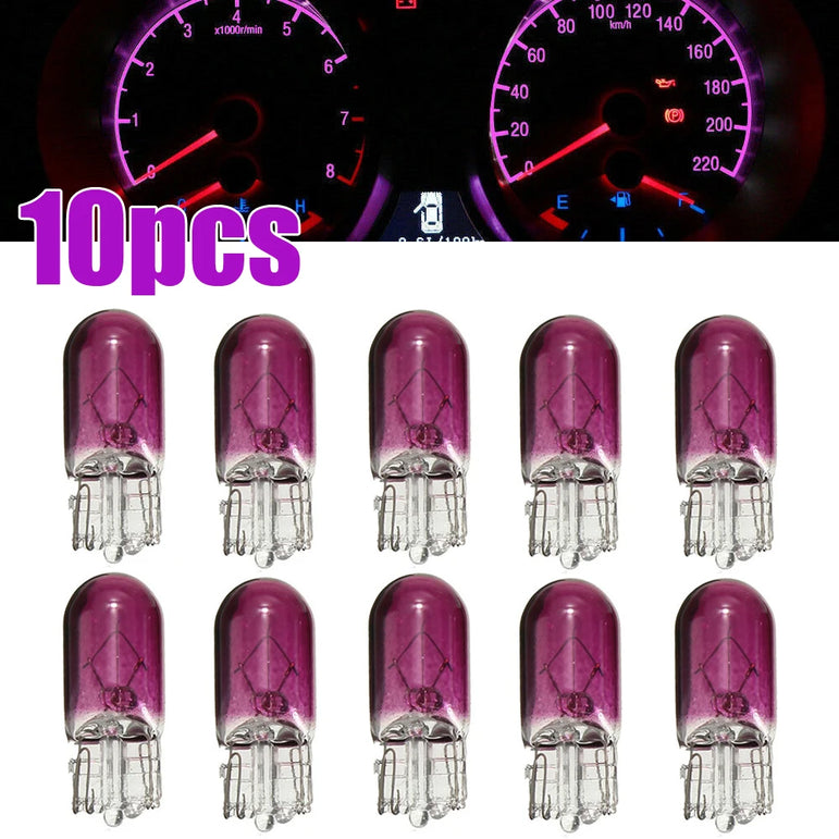10pcs T10 Halogen Car Bulbs 12V White