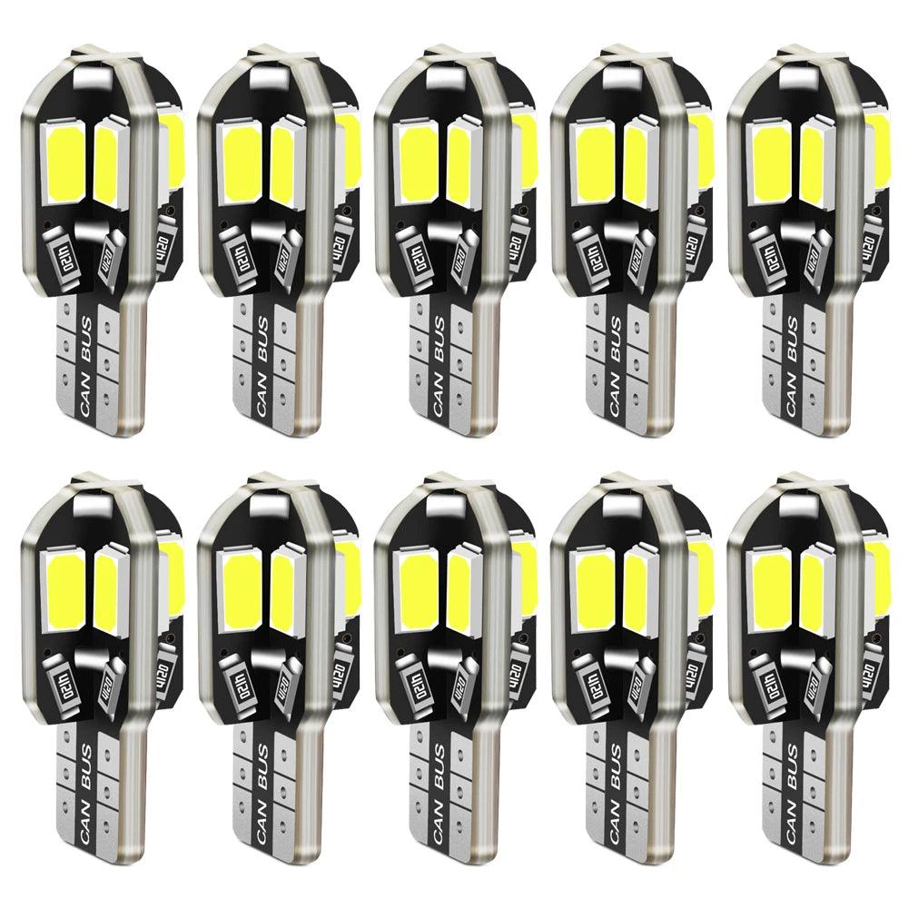 10pcs T10 W5W -  Auto Led Interior for Renault & Dacia