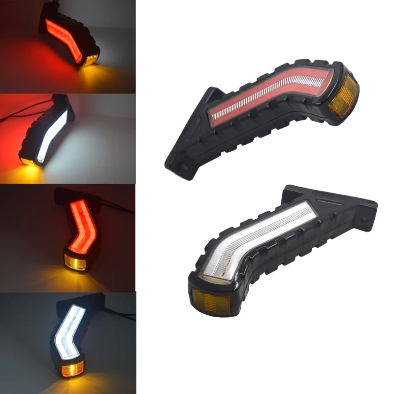 12‑24V LED Trailer Side Marker Flowing Turn Signal Light