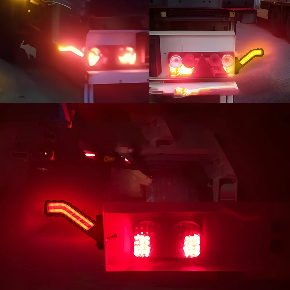 12‑24V LED Trailer Side Marker Flowing Turn Signal Light