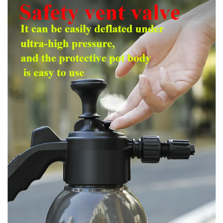 2L Pressurized Car Wash Foam Sprayer