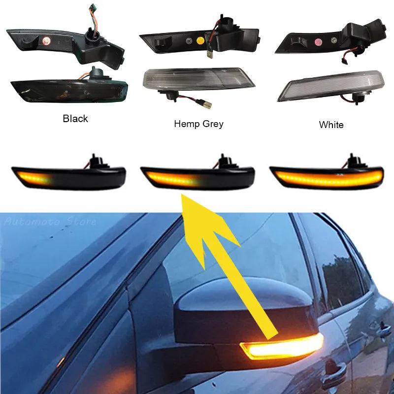 2X Dynamic LED Turn Signal Lights - Ford Focus