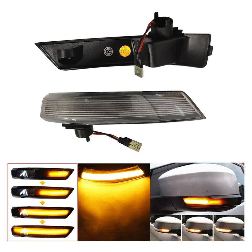 2X Dynamic LED Turn Signal Lights - Ford Focus
