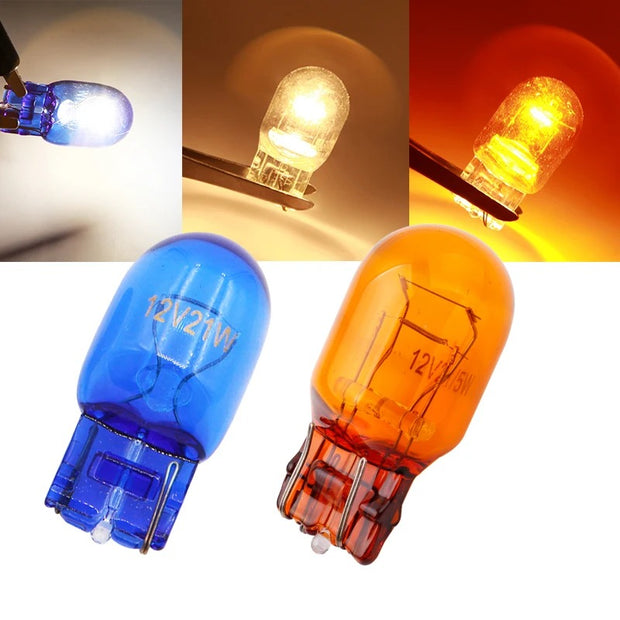 2pcs T20 7443/7440 Halogen Car Bulbs – 12V 16W