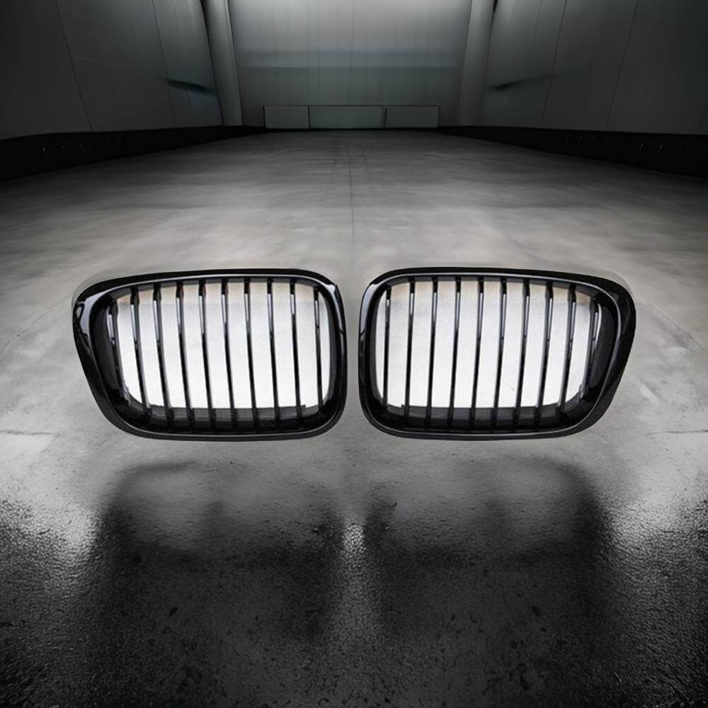 2x Central Double Grilles -BMW 3 Series E46 - M3 DESIGN - One Beast Garage