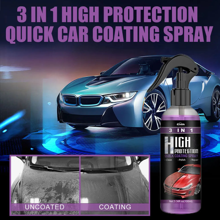 3-in-1 Ceramic Coating Nano Spray - One Beast Garage