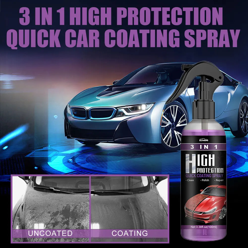 3-in-1 Ceramic Coating Nano Spray - One Beast Garage