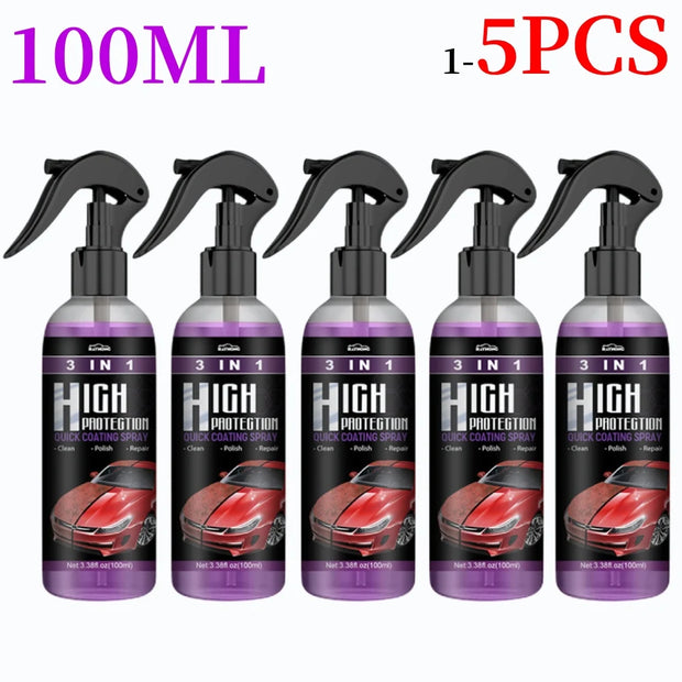 3-in-1 Ceramic Coating Nano Spray - One Beast Garage
