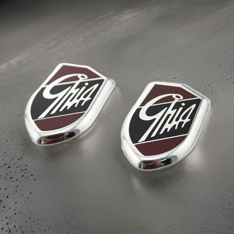 3D Emblem with GHIA Logo - FORD