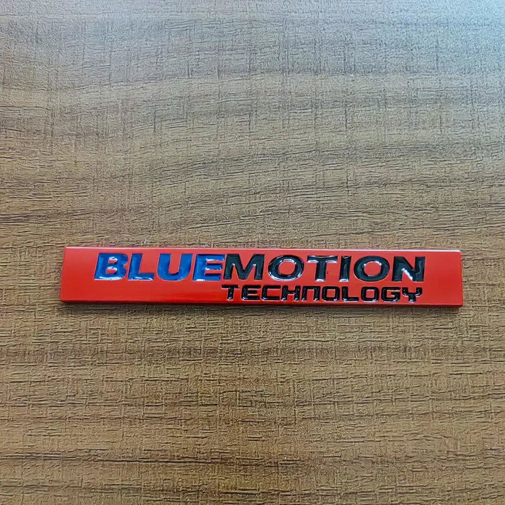3D Metal BlueMotion Emblem Badge