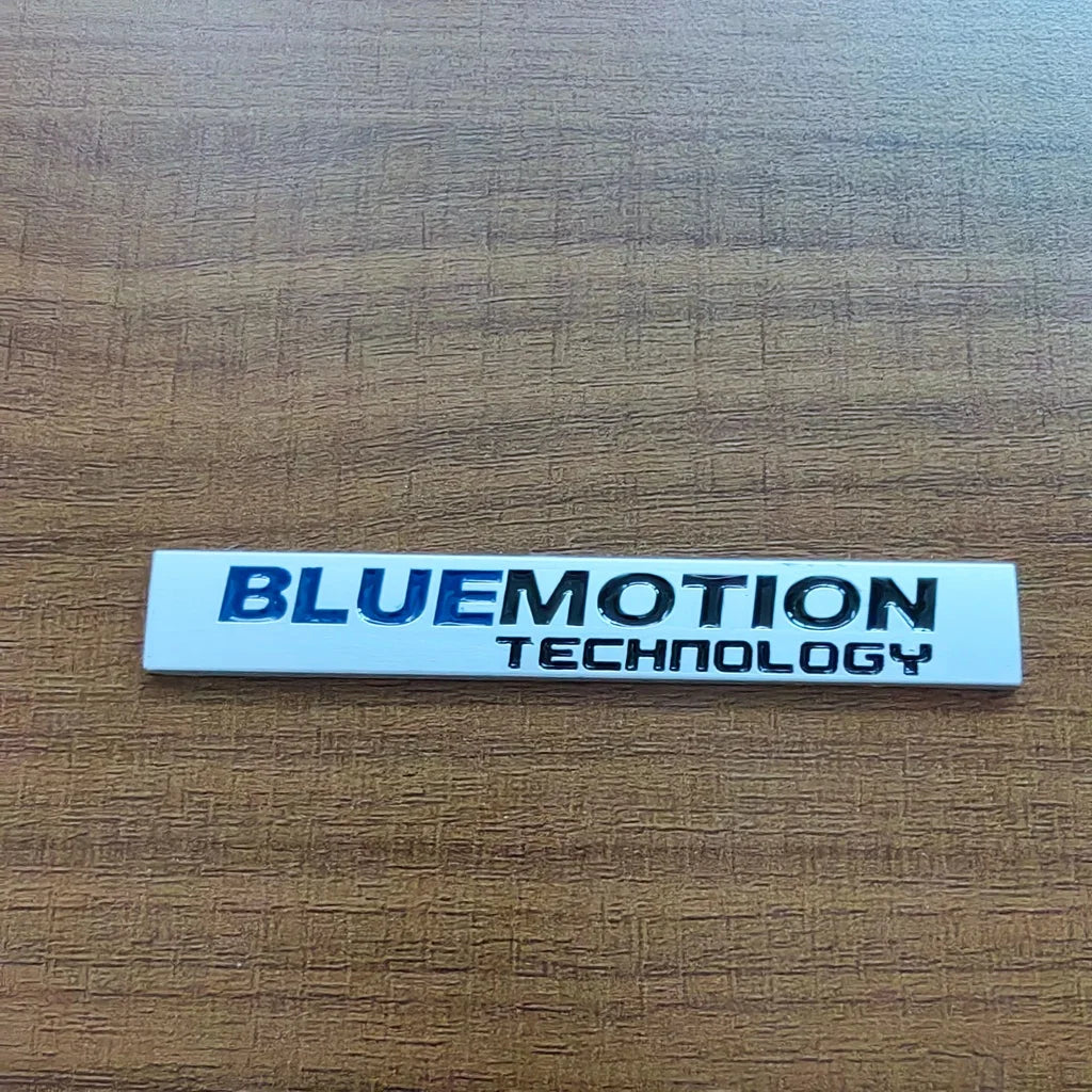 3D Metal BlueMotion Emblem Badge
