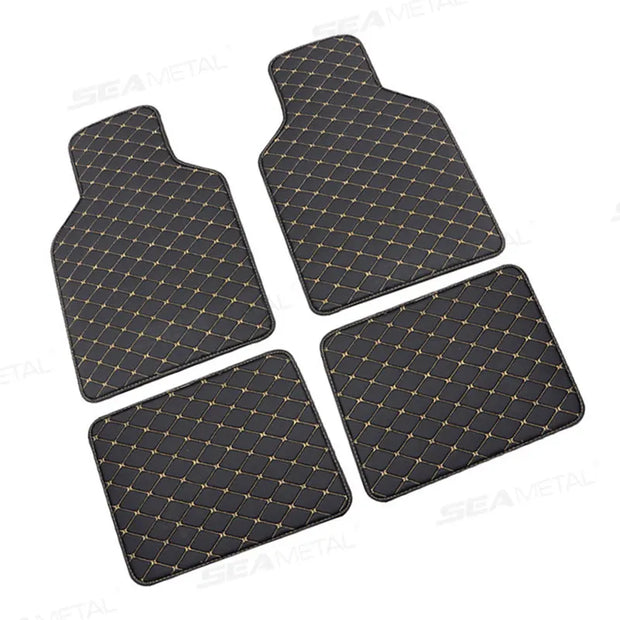 4PCS Waterproof Car Floor Mats