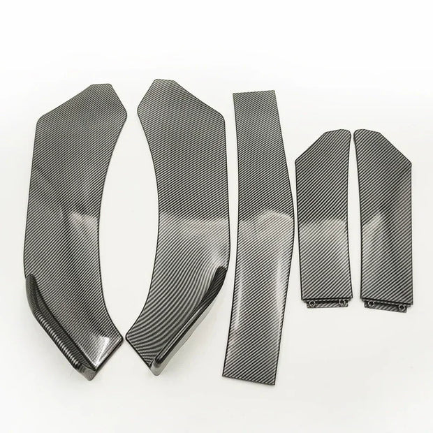 5-Piece Front Bumper Lip Splitter Kit