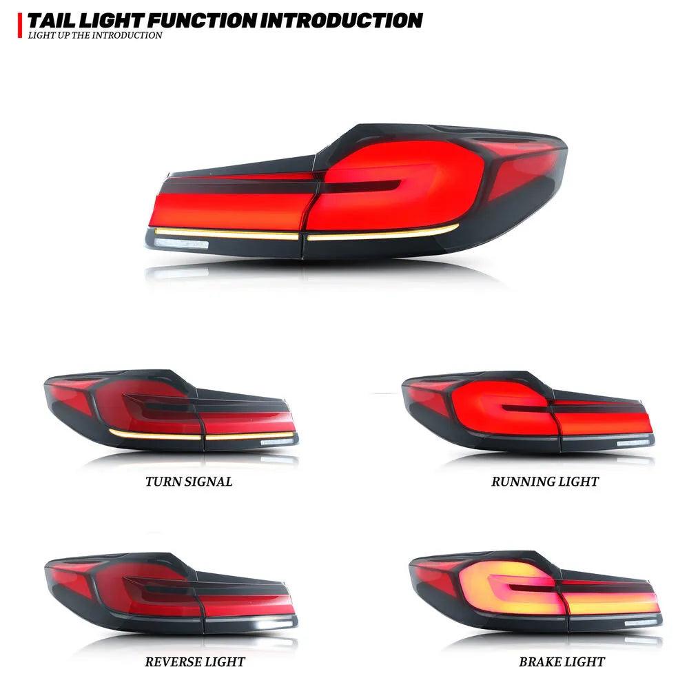 5 Series F90 - LED Tail Light Kit - Full Led