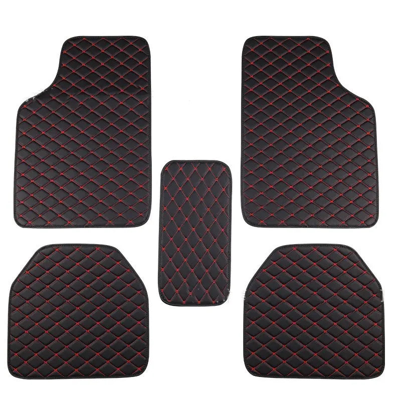 5pcs Waterproof Leather Car Floora Mats