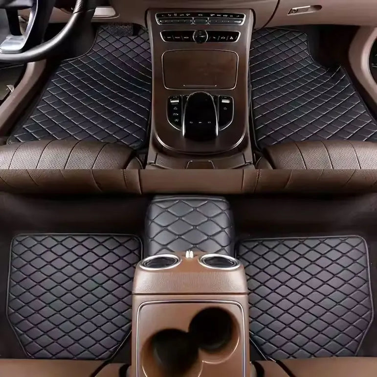 5pcs Waterproof Leather Car Floora Mats