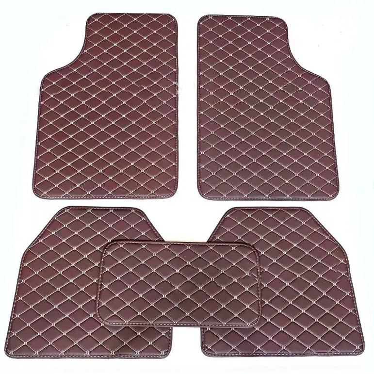5pcs Waterproof Leather Car Floora Mats