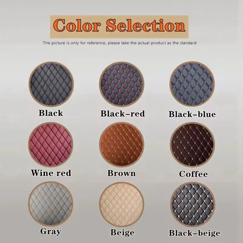 5pcs Waterproof Leather Car Floora Mats