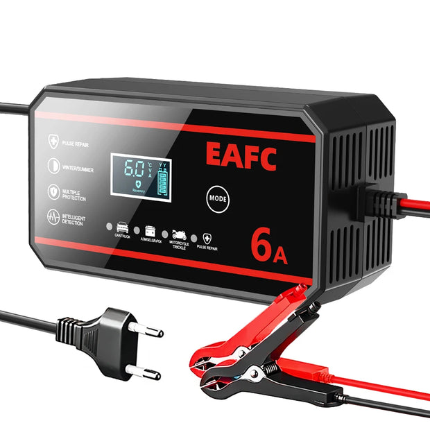 12V 8A Intelligent Car Battery Charger