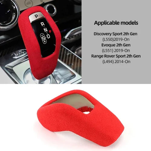 Alcantara Suede Gear Shift Knob Cover for Range Rover