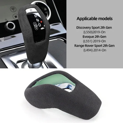 Alcantara Suede Gear Shift Knob Cover for Range Rover