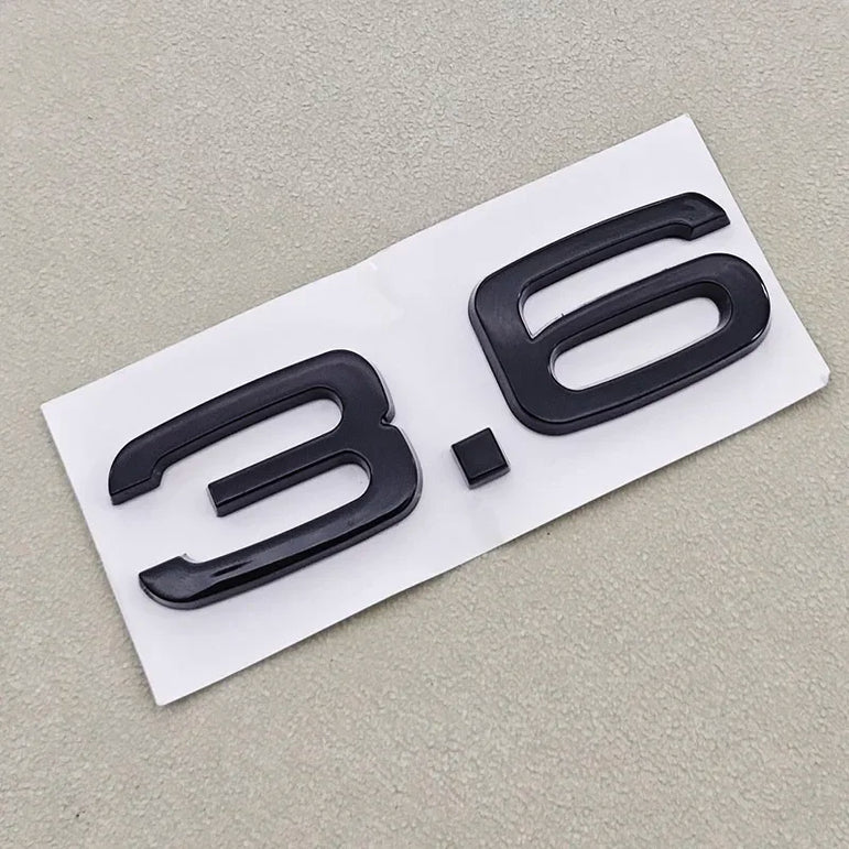 Audi 1.9–4.2 TDI Trunk Badge