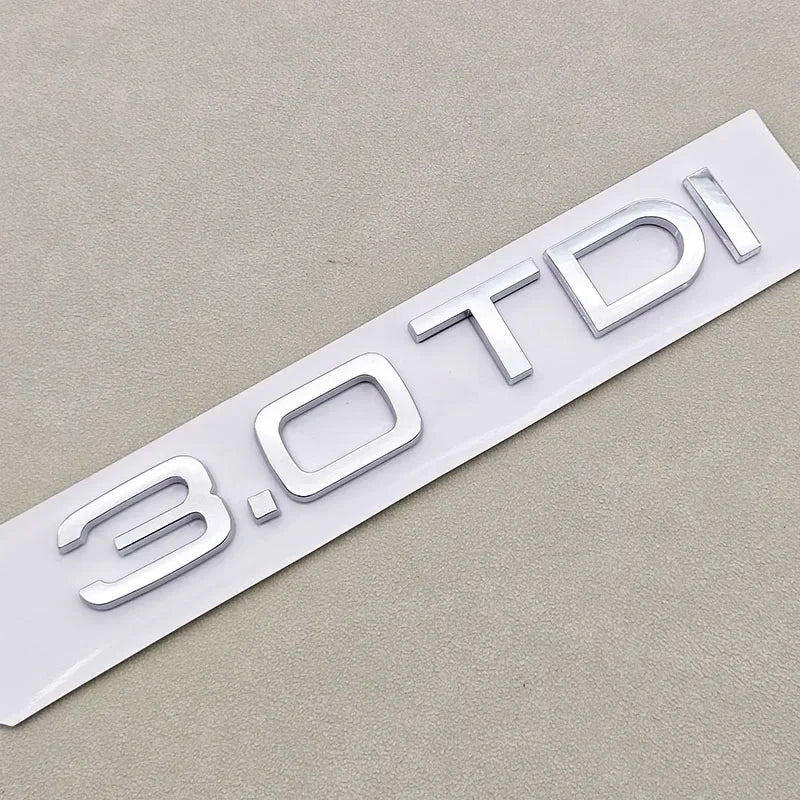 Audi 1.9–4.2 TDI Trunk Badge