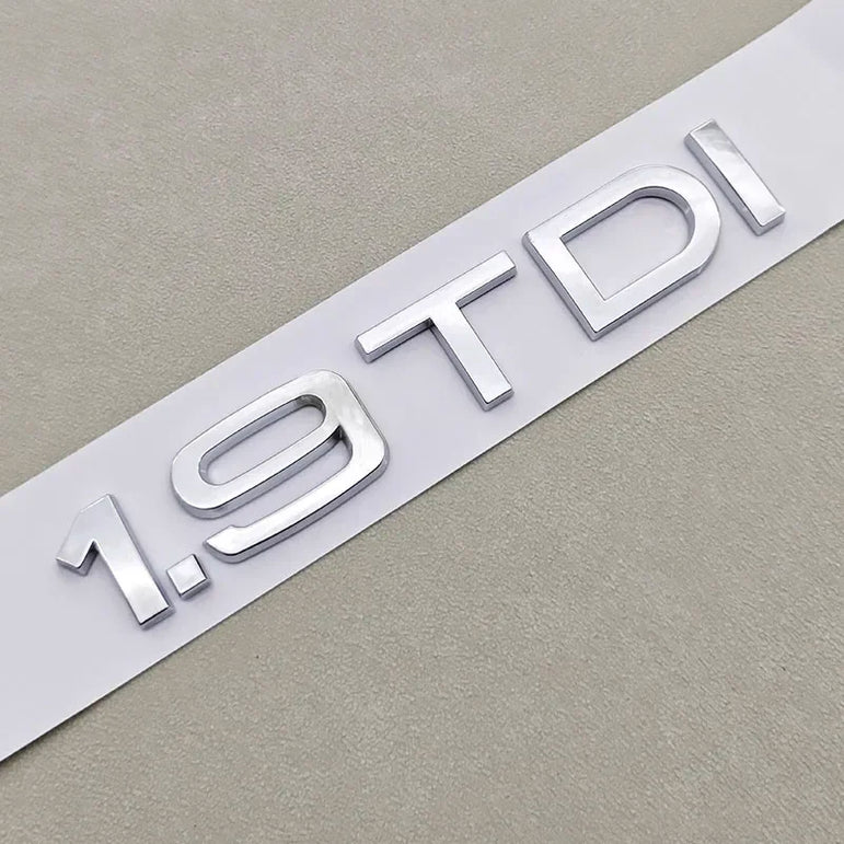 Audi 1.9–4.2 TDI Trunk Badge