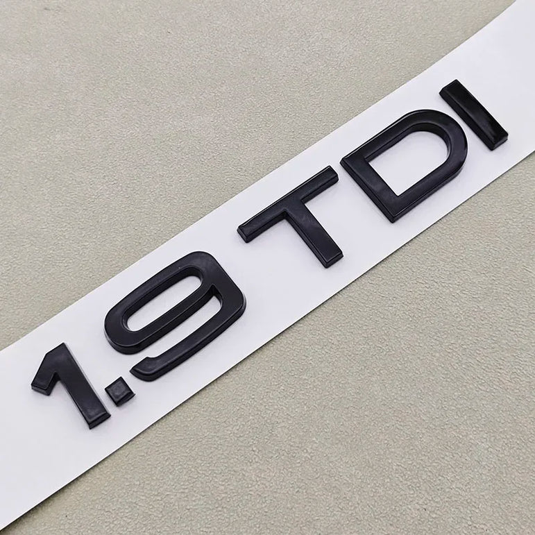 Audi 1.9–4.2 TDI Trunk Badge