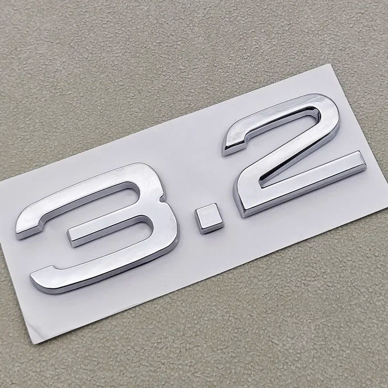 Audi 1.9–4.2 TDI Trunk Badge