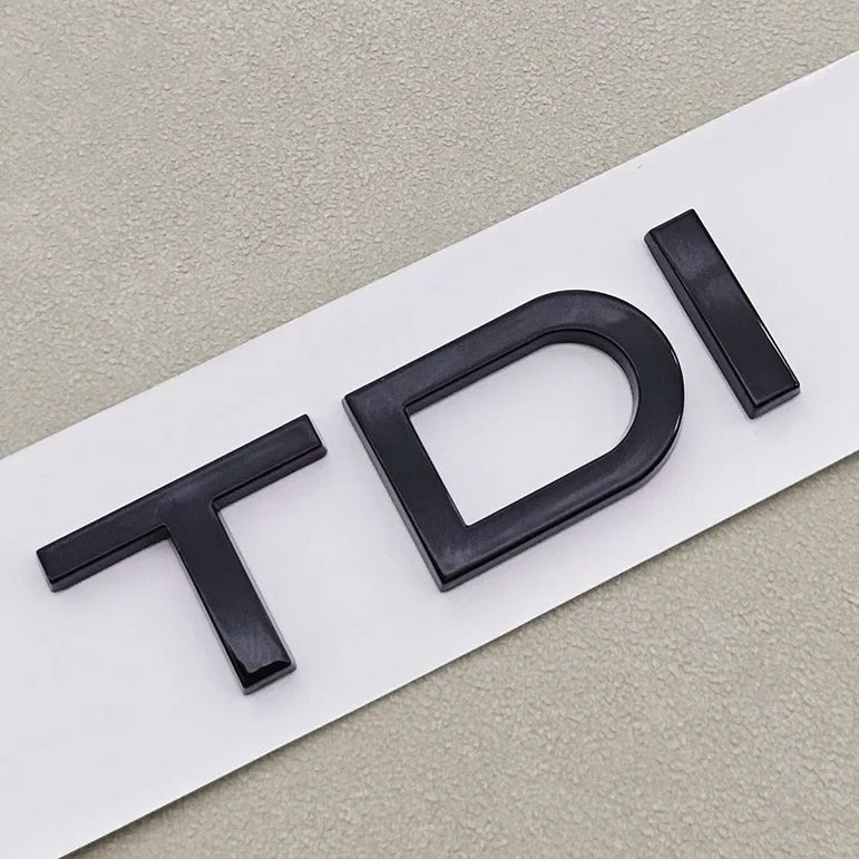 Audi 1.9–4.2 TDI Trunk Badge