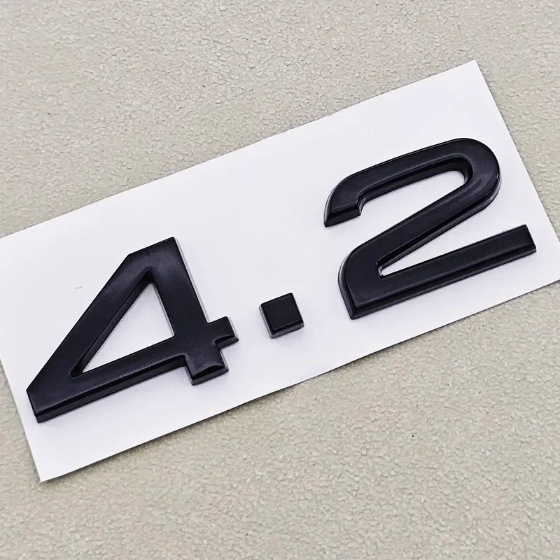 Audi 1.9–4.2 TDI Trunk Badge
