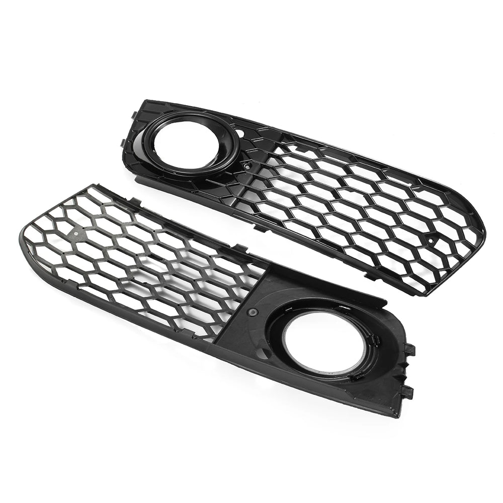 Audi_A4_B8_RS4_Honeycomb_Fog_Light_Grille_Vent_Cover_2009-2012_1