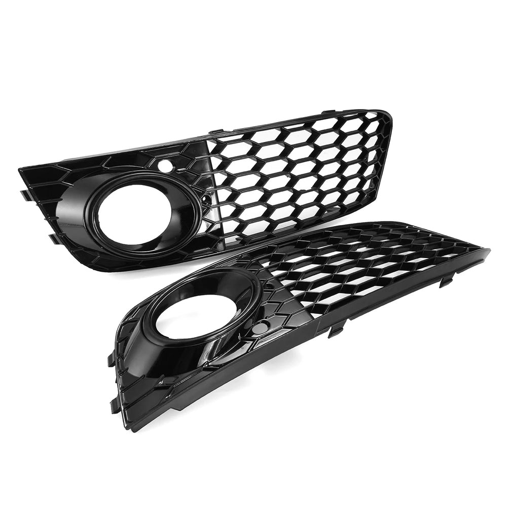 Audi_A4_B8_RS4_Honeycomb_Fog_Light_Grille_Vent_Cover_2009-2012