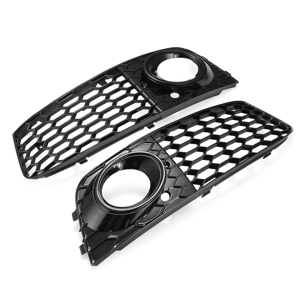 Audi_A4_B8_RS4_Honeycomb_Fog_Light_Grille_Vent_Cover_2009-2012