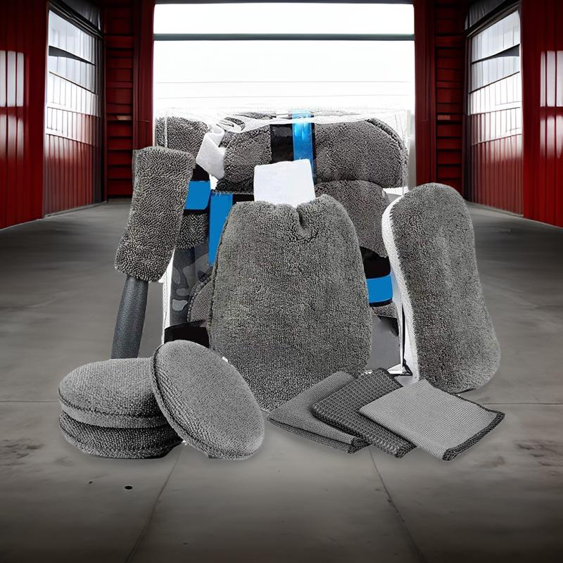KIT Microfiber Detailing - One Beast Garage - produse detailing auto - car detailing supplies