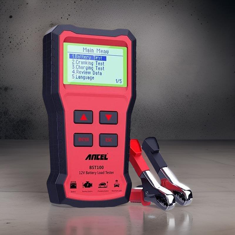 Battery Tester - Ancel BST100 Car Tool - One Beast Garage - 
