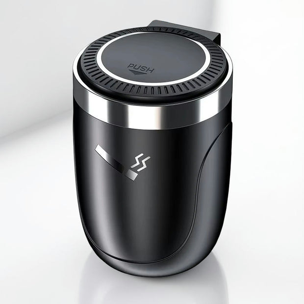 Car Ashtray LED Light One-Click Lid - One Beast Garage