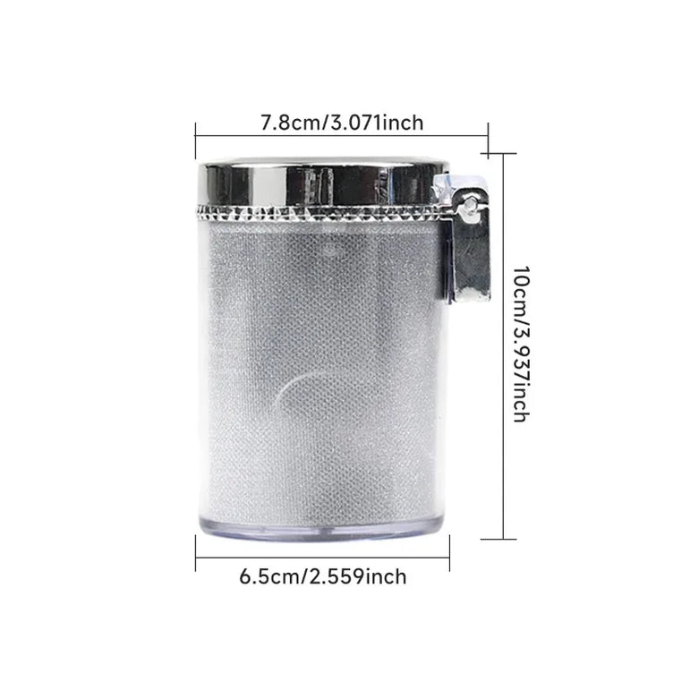 Car Ashtray with LED Light & Lid - One Beast Garage