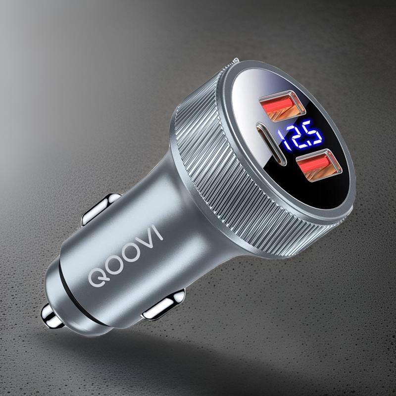 Car Charger USB Type C - Dual Port - Fast Charging Premium
