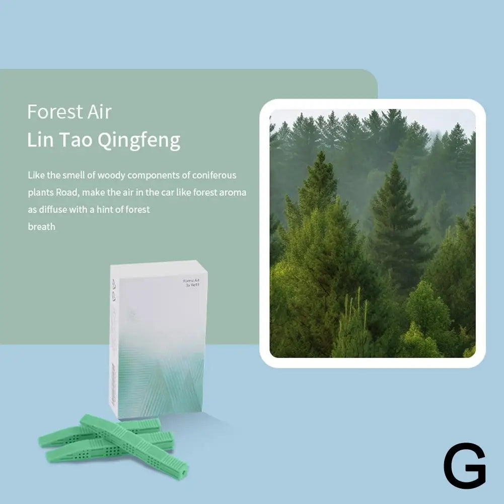 Car Fragrance Vent Clip Holder - One Beast Garage Forest Air Lin Tao Qingfeng