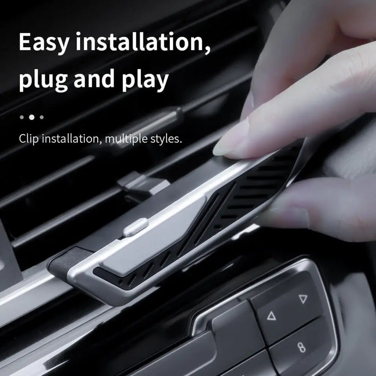 Car Fragrance Vent Clip Holder - One Beast Garage Installation