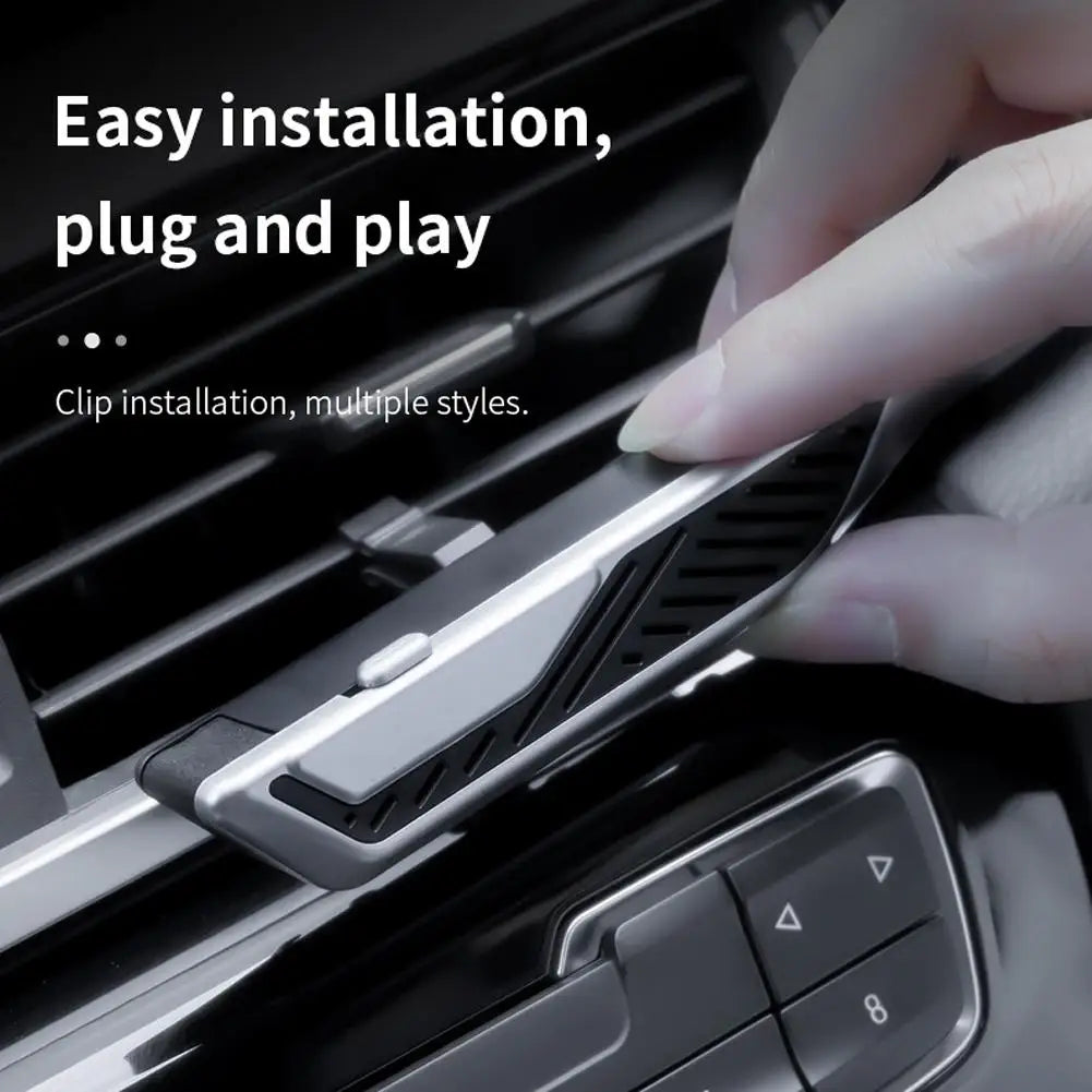 Car Fragrance Vent Clip Holder - One Beast Garage Installation