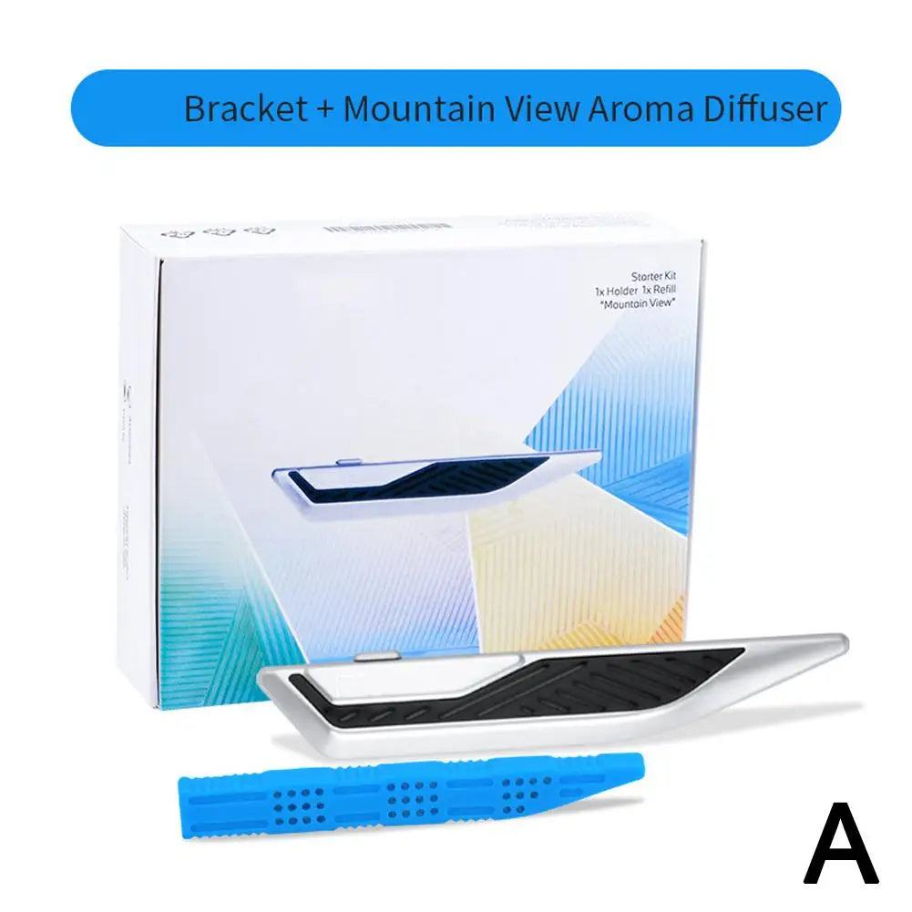 Car Fragrance Vent Clip Holder - One Beast Garage Mountain View Aroma 