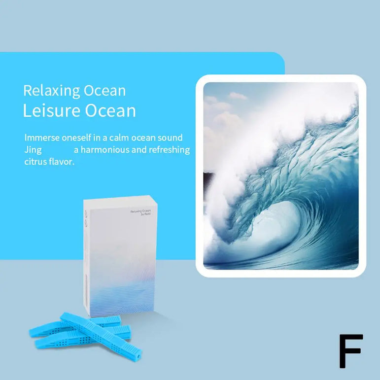 Car Fragrance Vent Clip Holder - One Beast Garage Relaxing Ocean