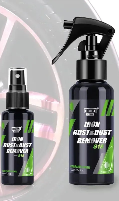 Car Rust & Iron Remover – Paint & Wheel Cleaner Spray
