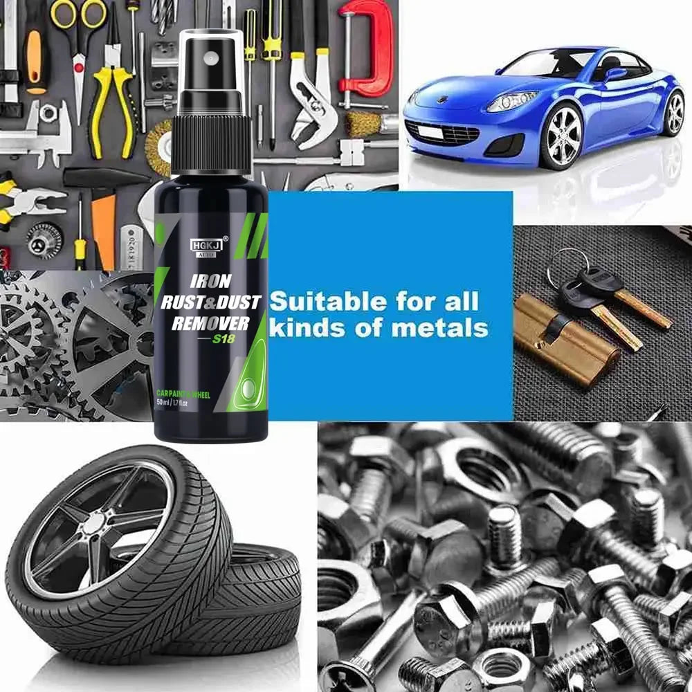 Car Rust & Iron Remover – Paint & Wheel Cleaner Spray