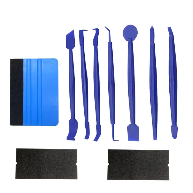 Car Vinyl Wrap & Window Tint Tool Kit – 10Pcs/19Pcs Squeegee Set