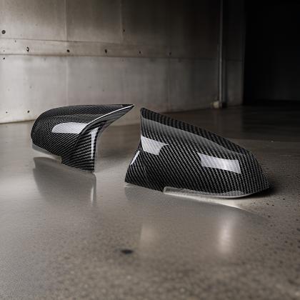 Carbon Black Mirror Cover for BMW MPack - One Beast Garage
